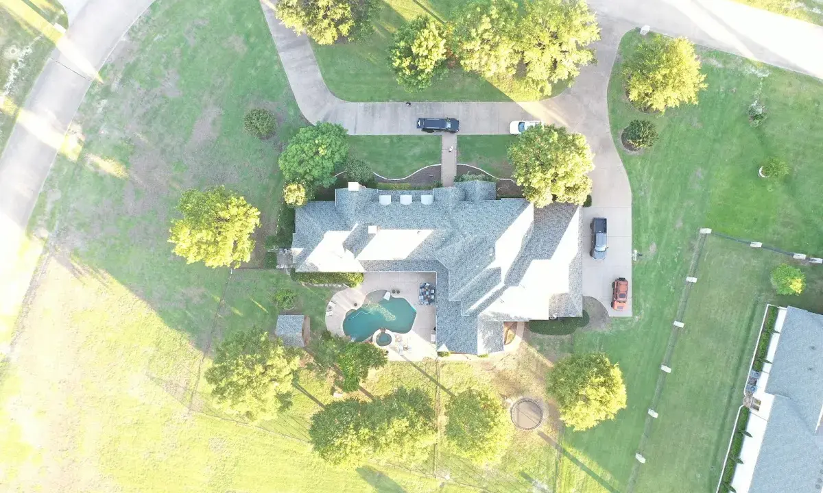 New shingle roof installation on a home in Spencer